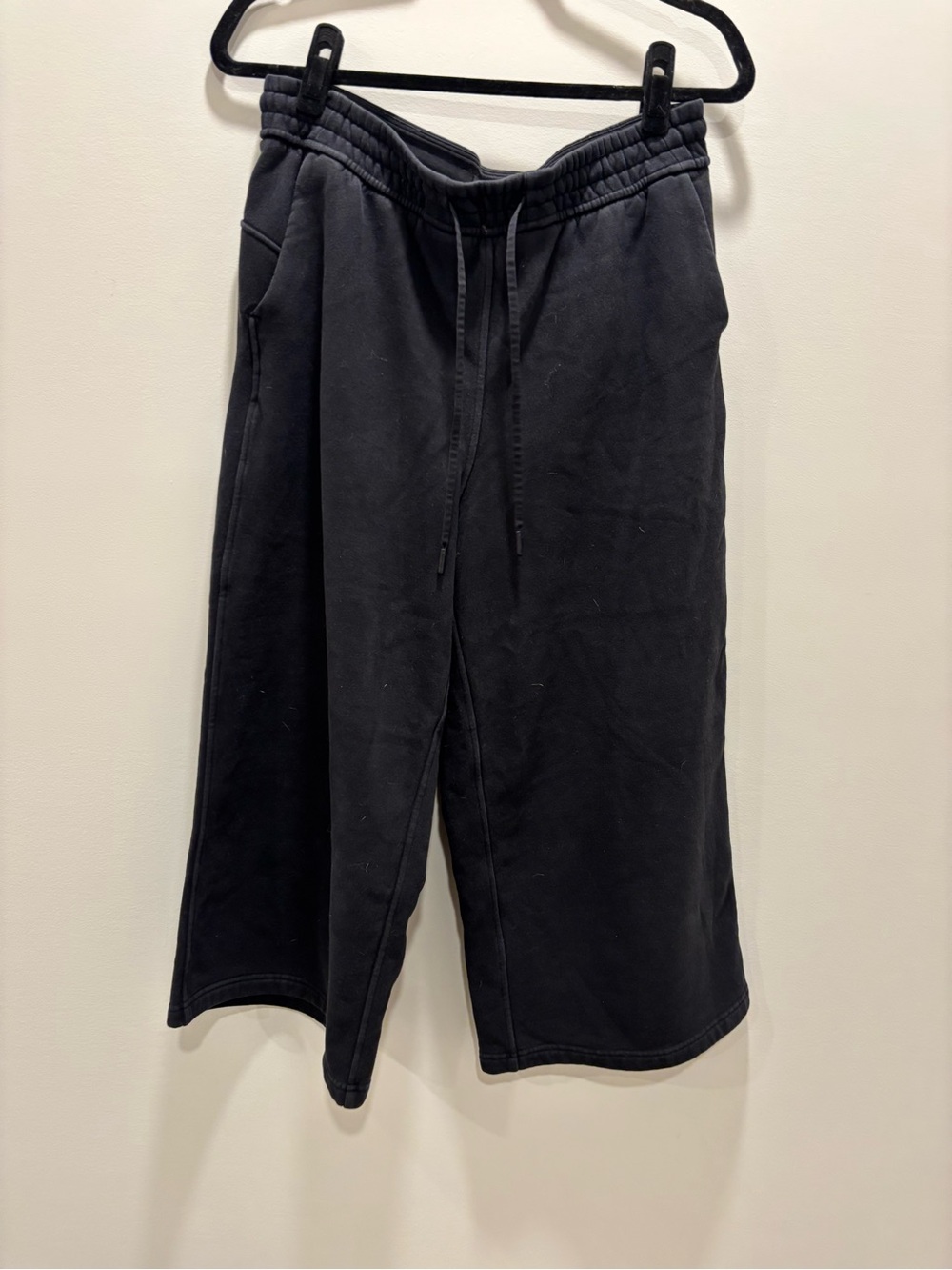 Lululemon Loungeful High-Rise Wide-Leg Cropped Culotte Gaucho Y2K Pants Size 10